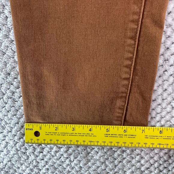 Democracy Jeans Womens 6 Brown Flex-ellent Mid Rise Straight Leg Festival Rodeo - Picture 14 of 16